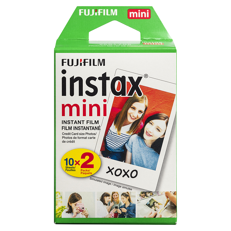 Fujifilm Instax Mini Film Twin Pack 20 Exposures 600012934