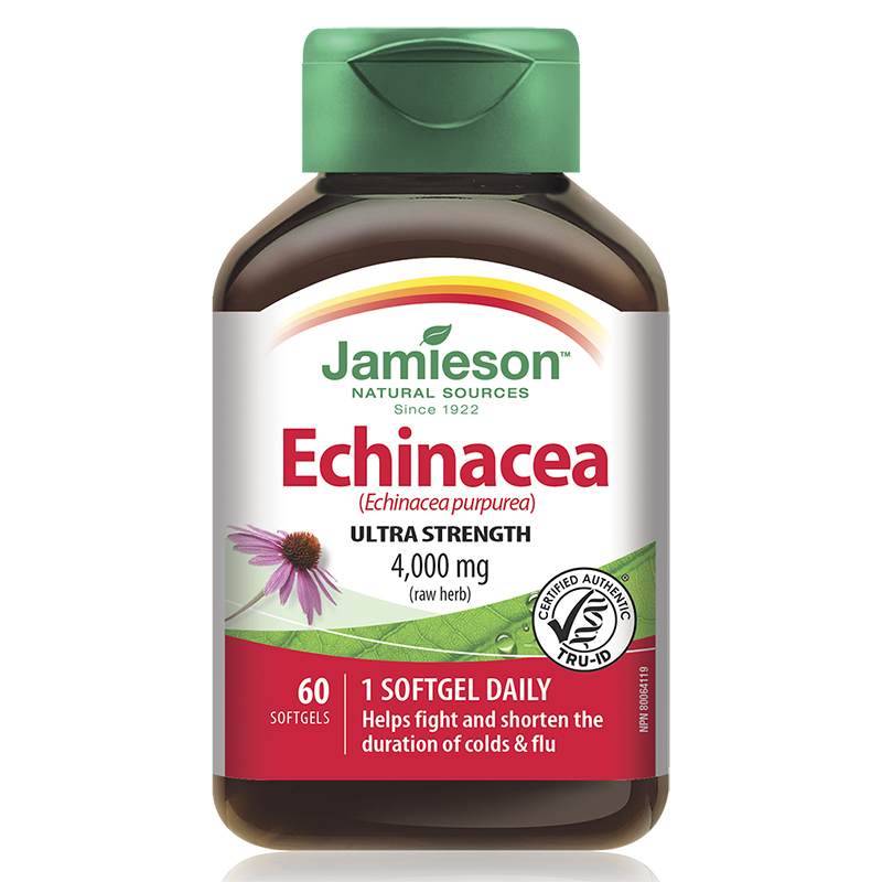 Jamieson Max Potency Echinacea - 4000mg - 60s
