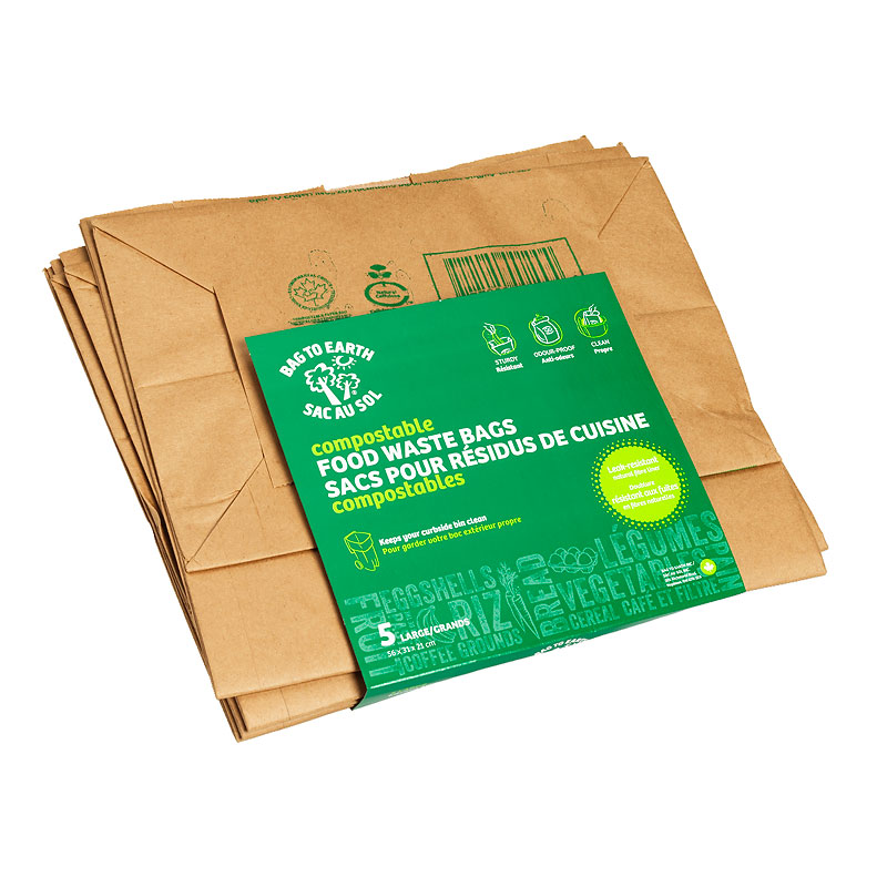 Bag to Earth Food Waste Paper Bags