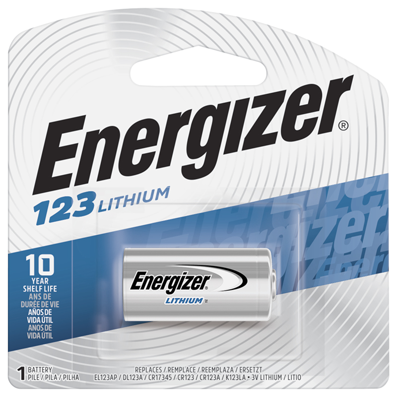 Energizer 3V Lithium Battery Single EL123