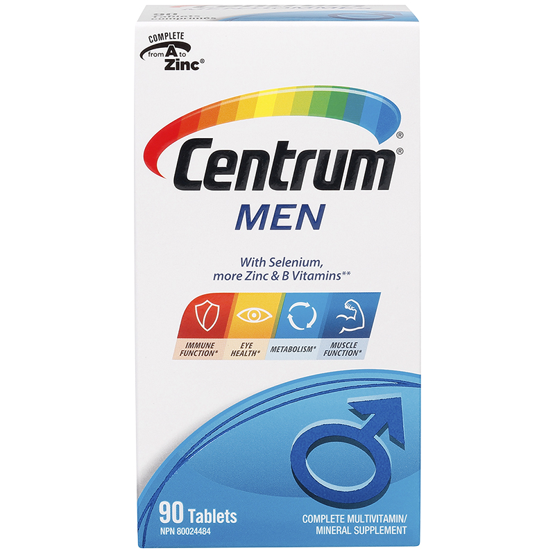 Centrum Men Multivitamin/Mineral Supplement - 90's