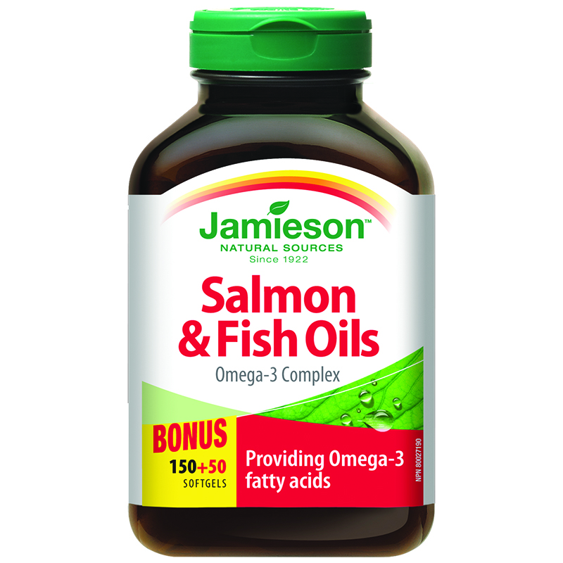 Jamieson Salmon & Fish Oils Omega-3 Complex 1