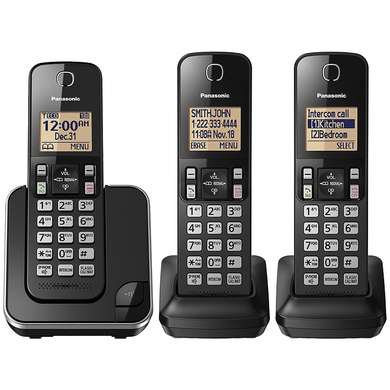 Vhbw 2 Batterie Ricaricabili Per Telefono Fisso Panasonic KX-T991DL - Sostituisce T427, 30AAAM3BMX (NiMH, 300mAh, 3,6V)