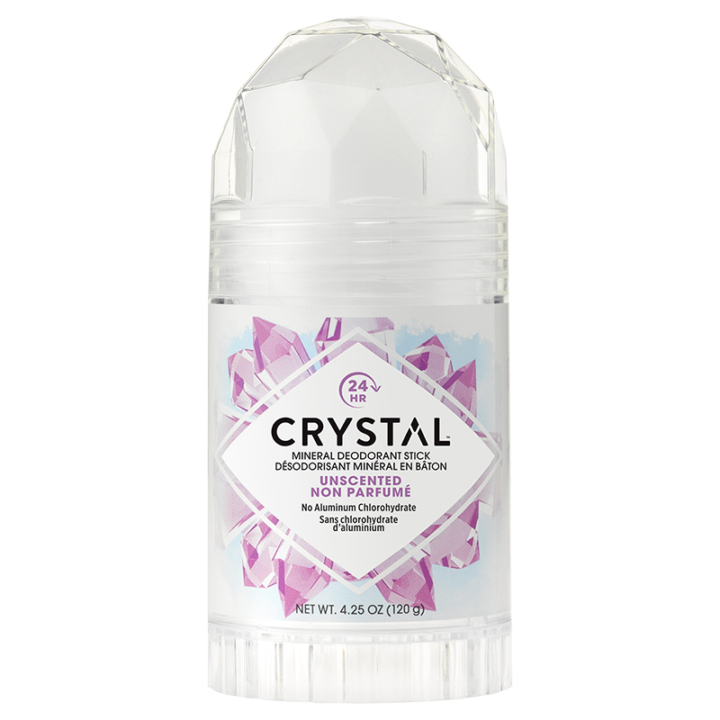 Crystal Mineral Deodorant Stick - Unscented - 120g
