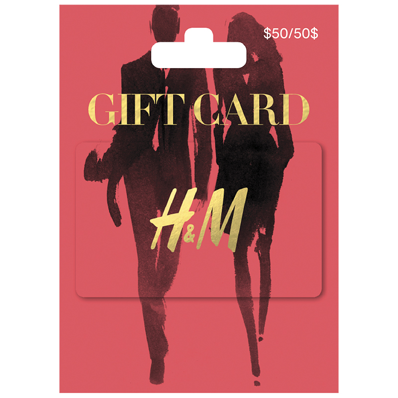 H M Gift Card 50