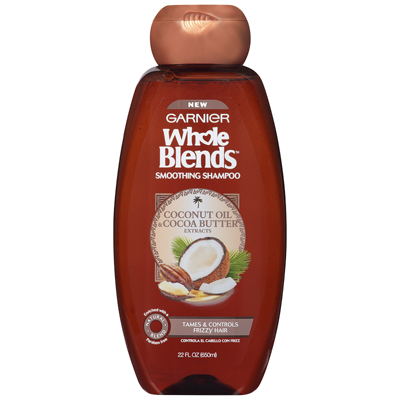 Garnier Whole Blends Smoothing Shampoo - Coconut Oil & Coconut Butter - 650ml