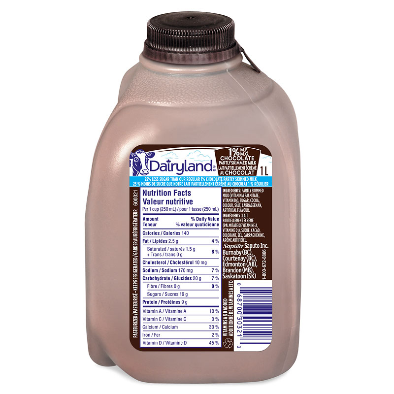 Choco Milk R DAIRYLAND CHOCO MILK R/SUGAR 1L