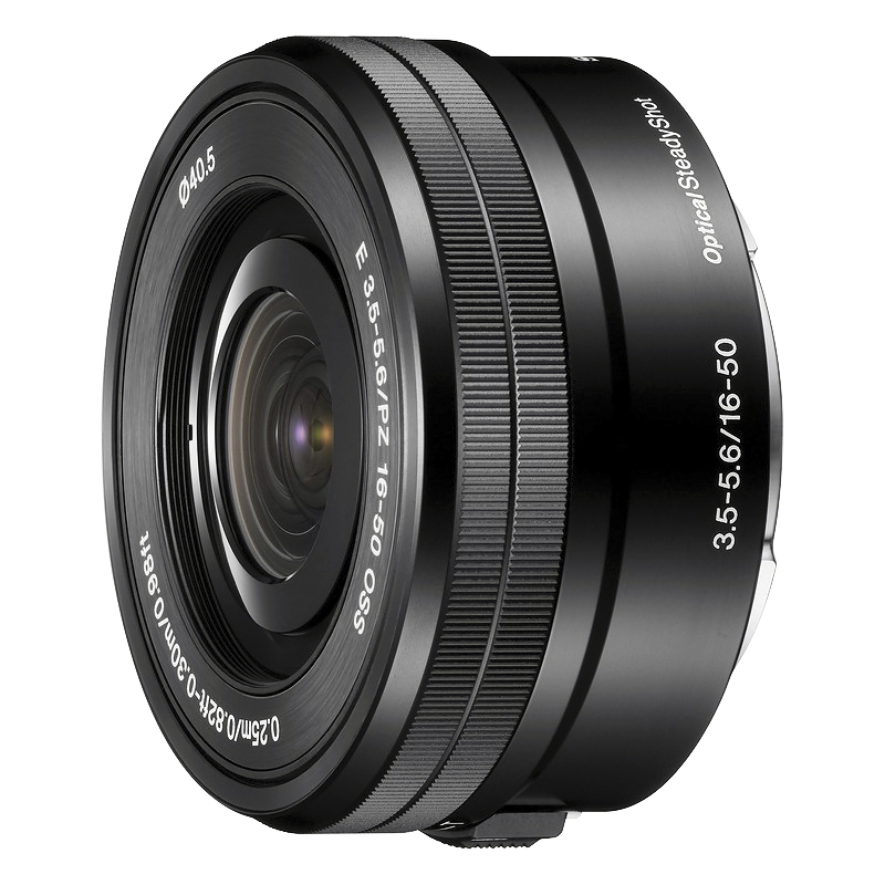 SONY E 3.5-5.6 PZ 16-50 OSS レンズ SELP1650 E PZ 16-50mm F3.5-5.6 OSS | SELP1650 | Sony Canada