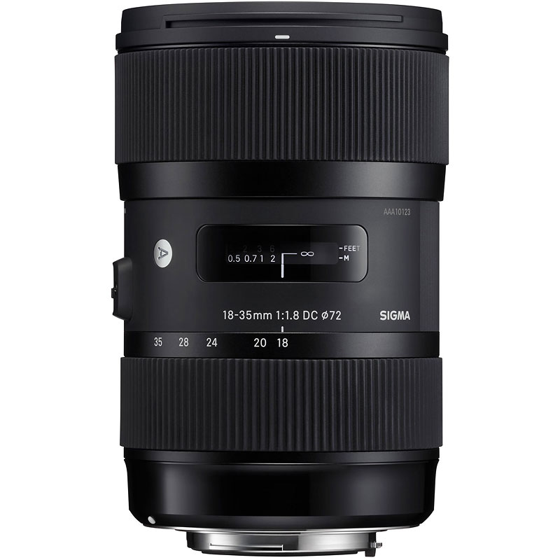【美品】 SIGMA 18-35mm F1.8 Art Canon キャノン SIGMA DC 18-35 F1.8 A CANON A1835DCHC