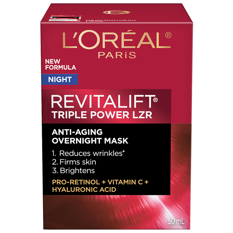 L'Oreal Revitalift Triple Power LZR Anti-Aging Overnight Mask - 50ml
