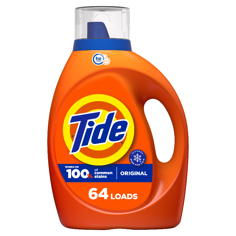 Tide HE Liquid Laundry Detergent - Original - 2.48L / 64 loads
