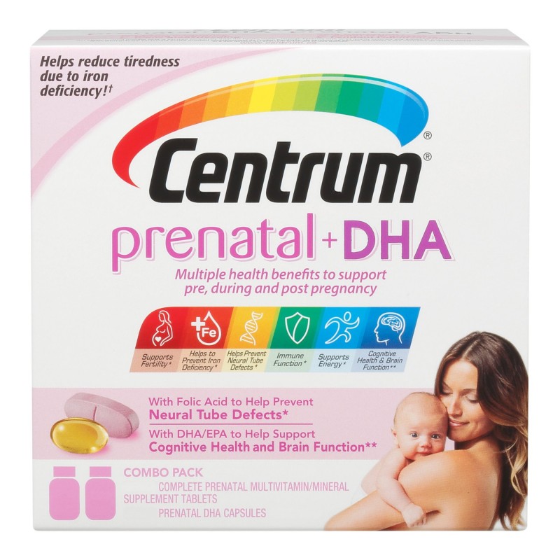 Centrum Prenatal + DHA - 2X60's