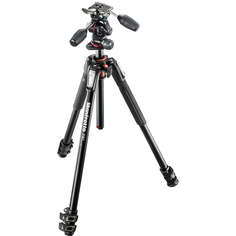 Manfrotto - 【美品】 Manfrotto マンフロット 190 MT190XPRO3 3段 MANFROTTO 190 XPRO W /HEAD MK190XP33W