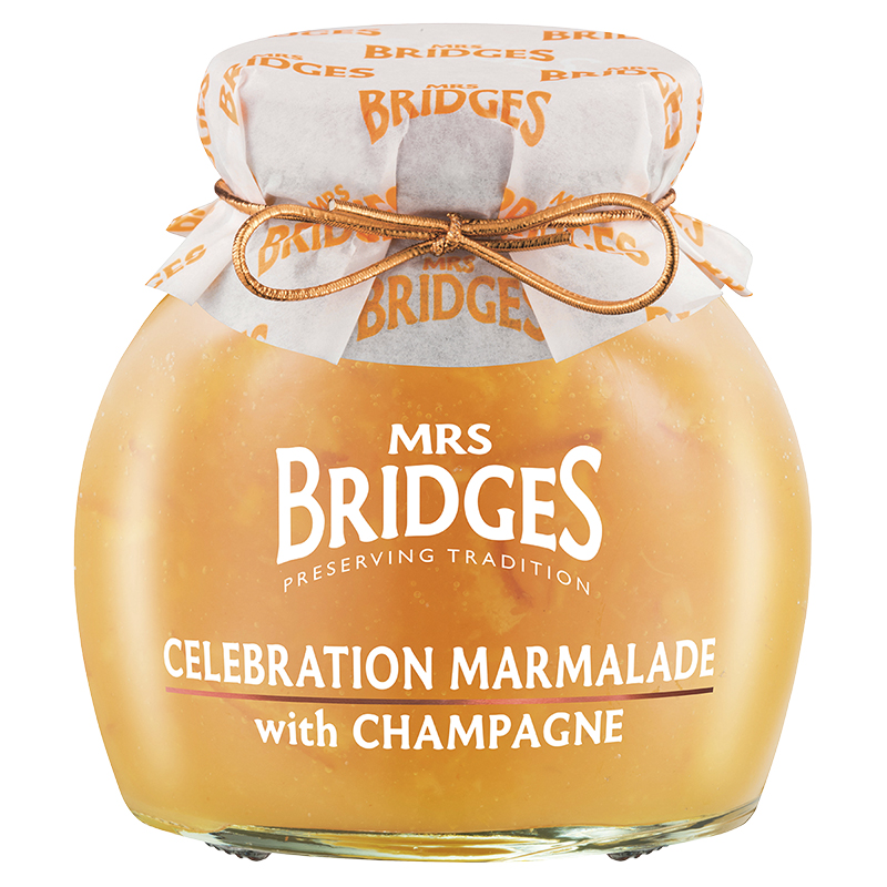 Mrs. Bridges Celebration Marmalade with Champagne - 340g