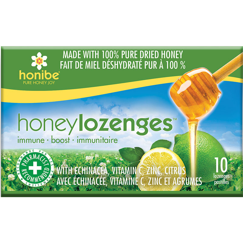 Honey！ HONIBE HONEY LOZENGES IMMUNE 10'S/CITRUS