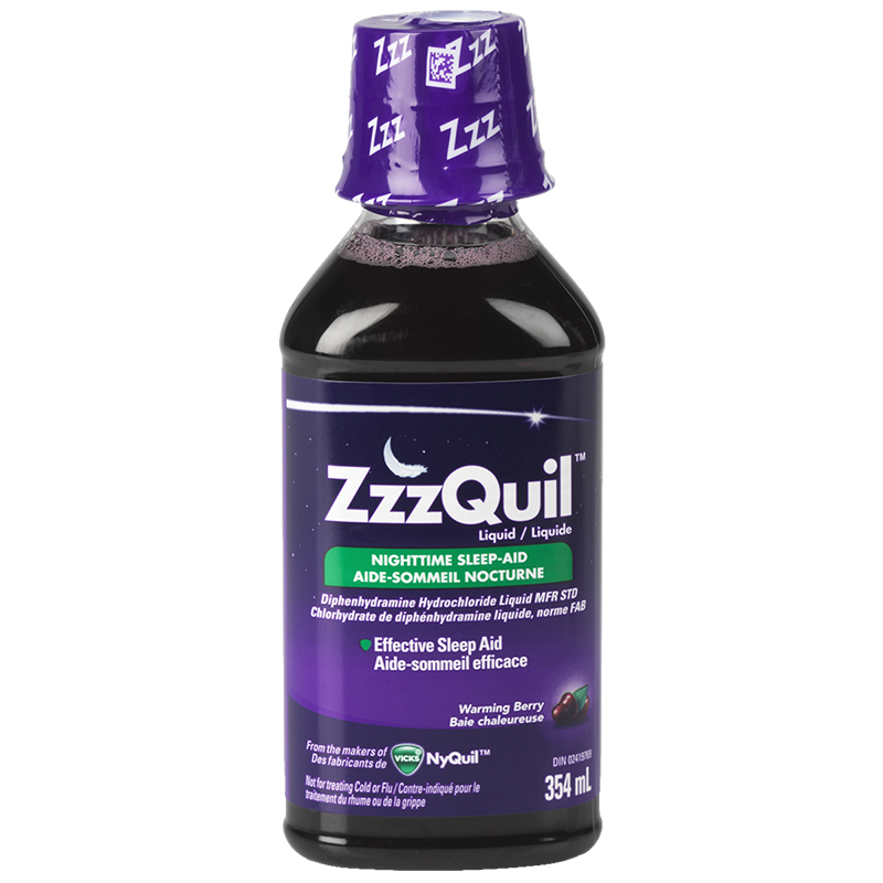 ZzzQuil Liquid Nighttime Sleep Aid - Berry