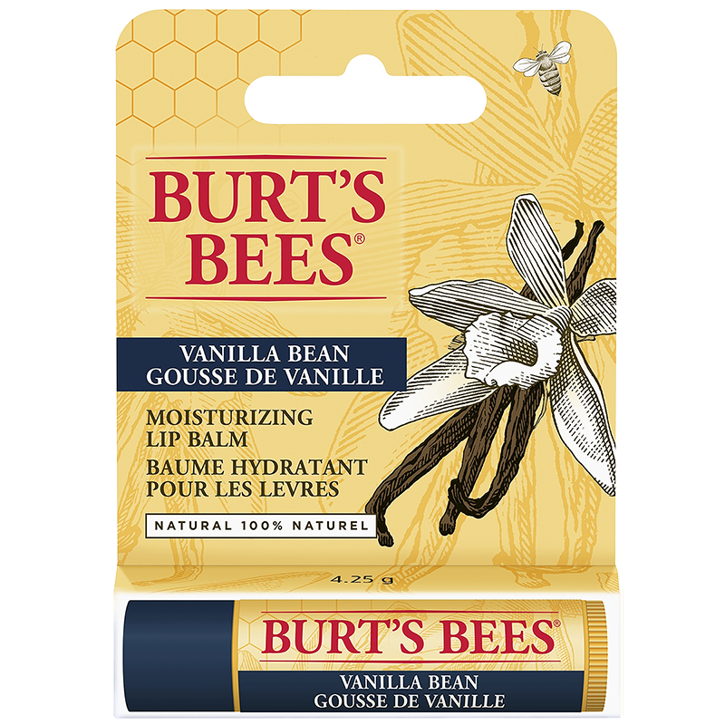 Burt's Bees Moisturizing Lip Balm - Tube - Vanilla Bean - 4.25g