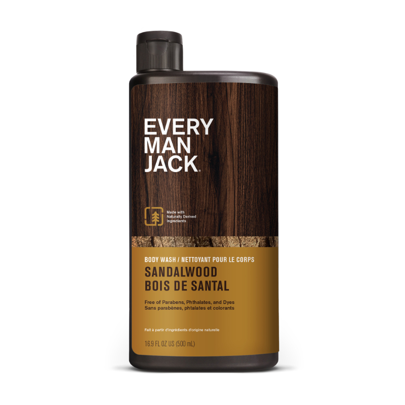 Every Man Jack Body Wash - Sandalwood - 500ml