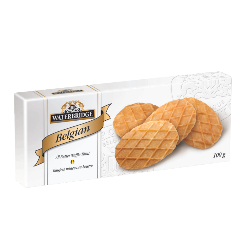 Waterbridge Belgian Waffles - 100g