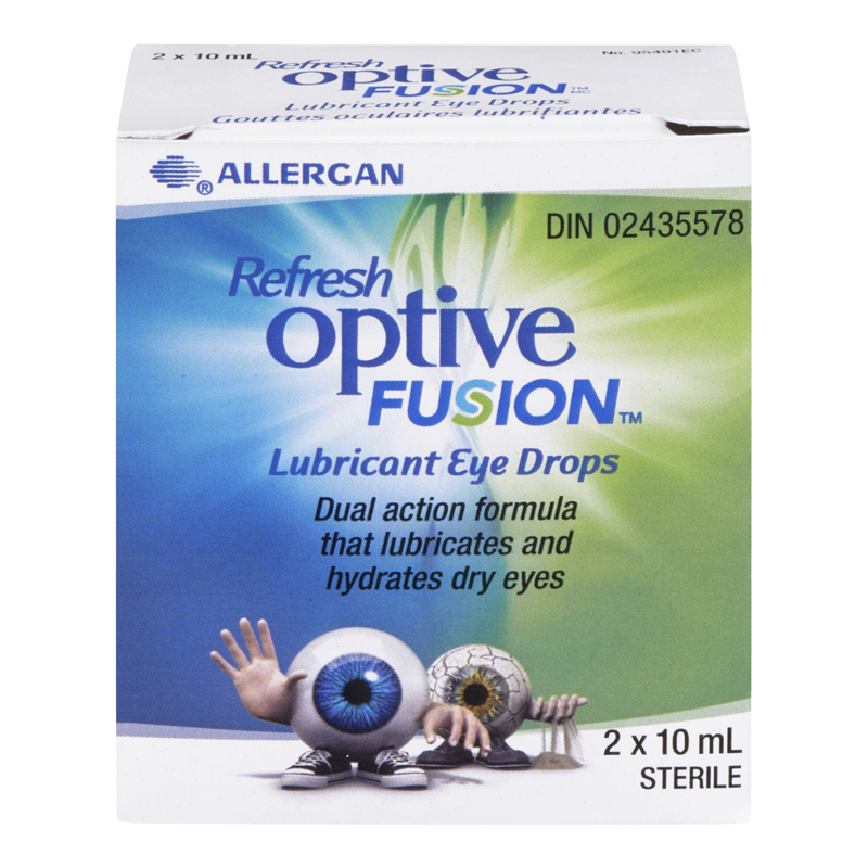 Refresh Optive Fusion Lubricant Eye Drops