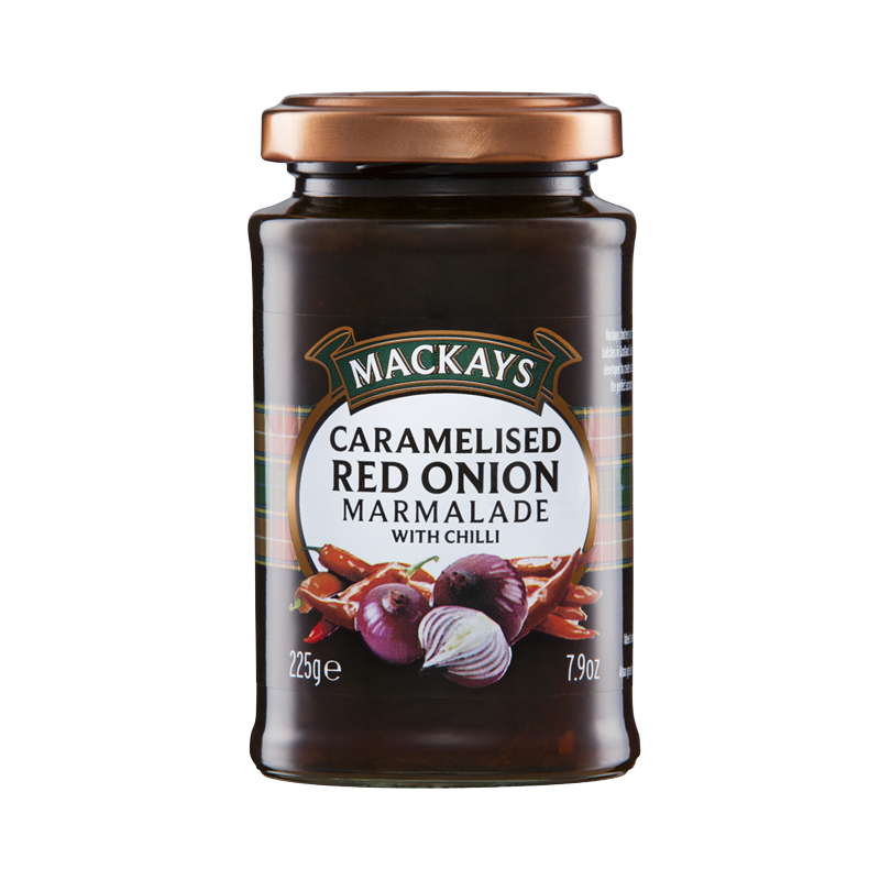 Mackays Caramelised Red Onion Marmalade with Chilli - 225g