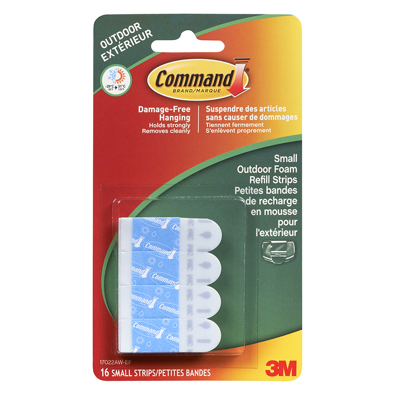 Command Outdoor Foam Refill Strips