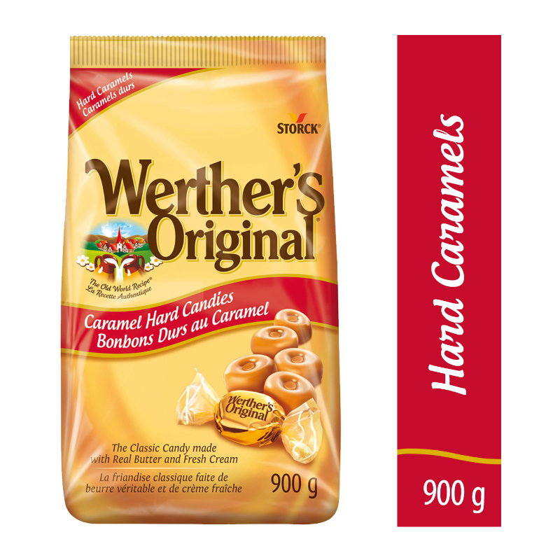Werther's Original Caramel Hard Candies - 900g