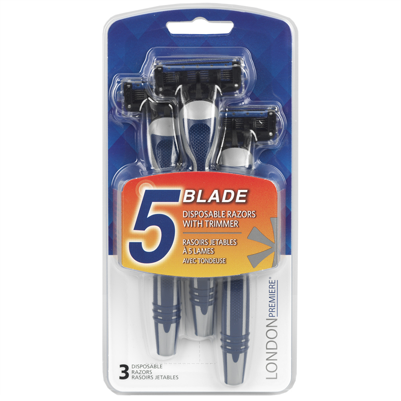 L Shape Razor L/PREM RAZORS 5 BLADE 3'S/MEN'S