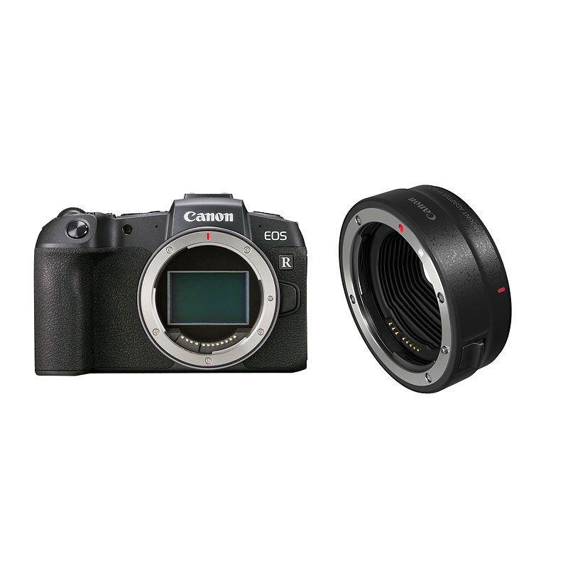 CANON EOS RP BODY W/ADAPTOR