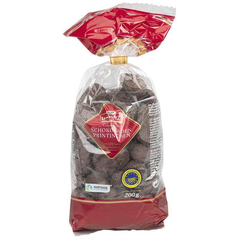 Lambertz Aachener Chocolate Lebkuchen Princhen Cookies - 200g