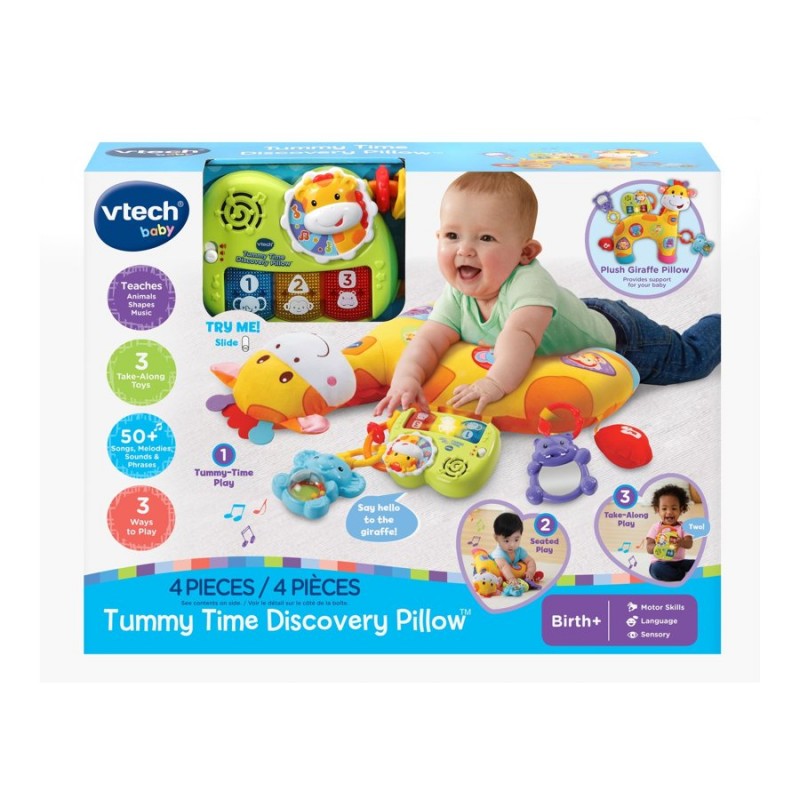 Infantino Prop-a-pillar VTech Tummy Time Discovery Pillow