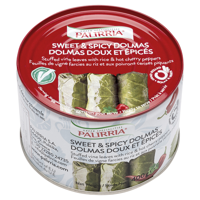Palirria Sweet & Spicy Dolmas - 400g