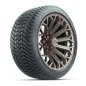 GTW&reg; Phantom Matte Bronze 16 in Wheels with 225/40-R16 Mamba Street Tires - Full Set