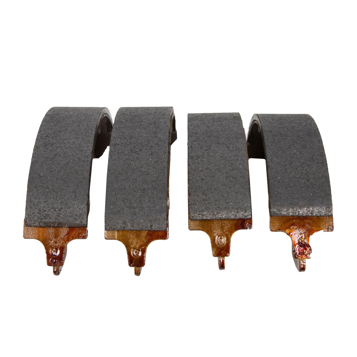 Set of (4) Brake Shoes (Select Club Car, EZGO & Yamaha)