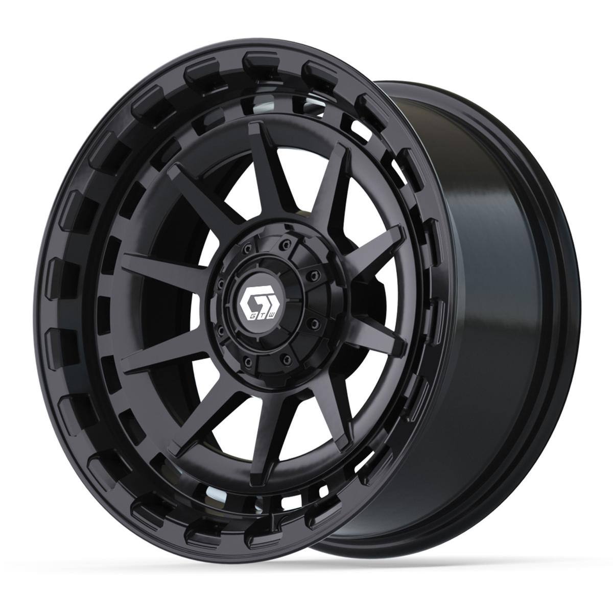 15&Prime; GTW&reg; Barricade Gloss Black Wheel