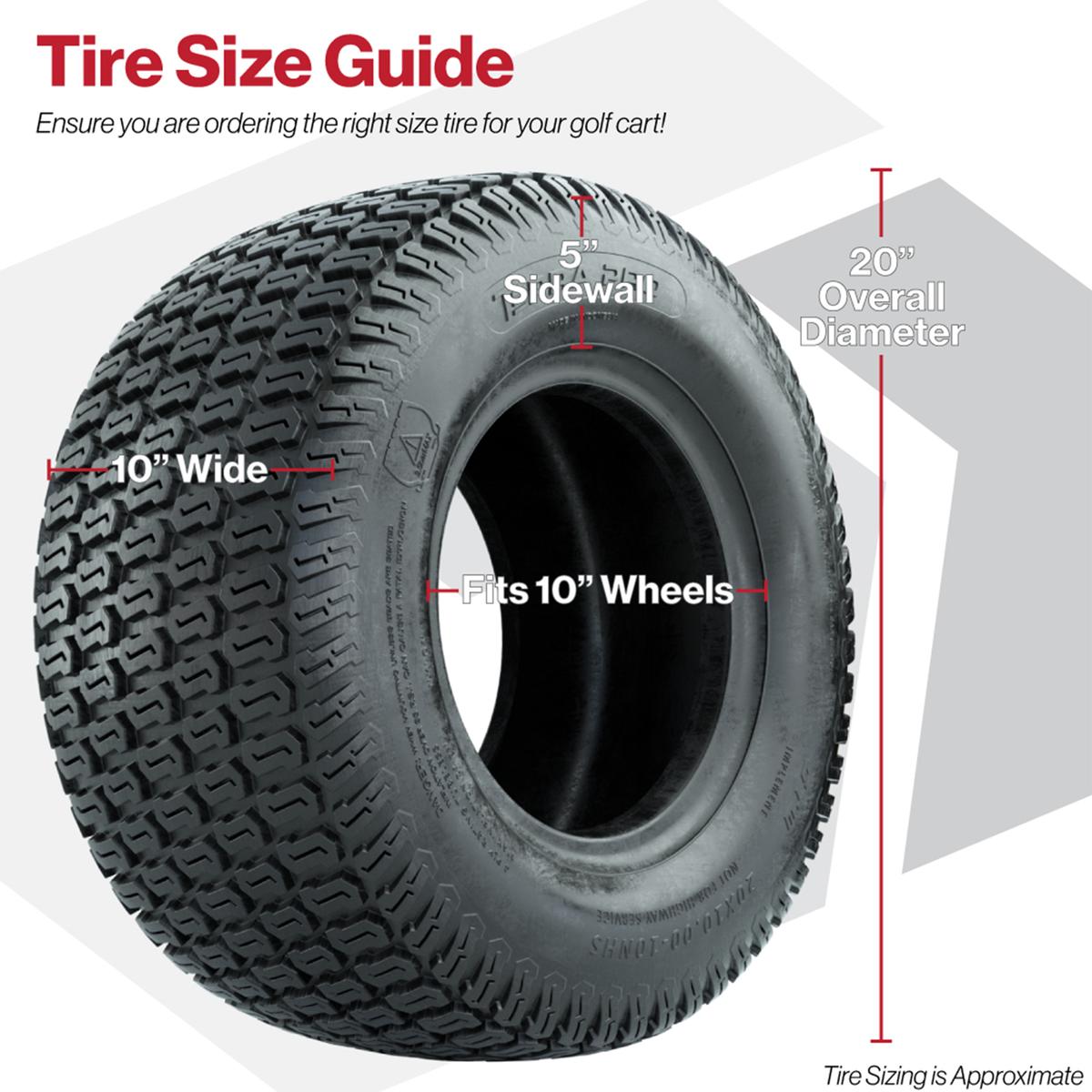 20x10-10 GTW&reg; Terra Pro S-Tread Traction Tire