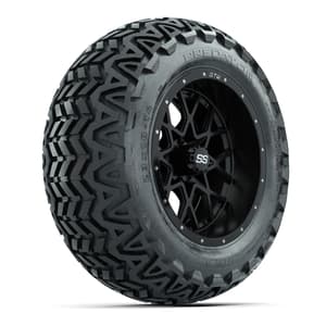 Set of (4) 14 in GTW Vortex Wheels with 23x10-14 GTW Predator All-Terrain Tires