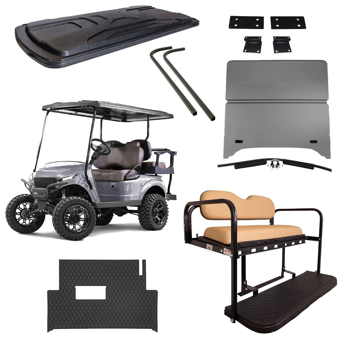 EZGO TXT Gold Refurb Package - Various Body & Seat Options