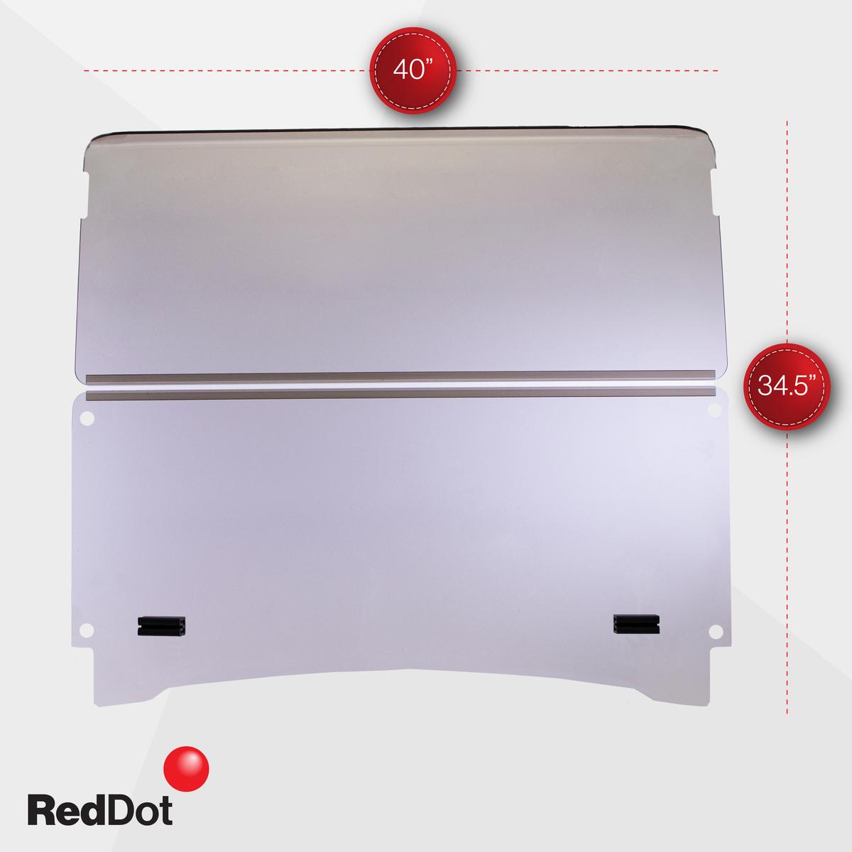 RedDot Yamaha Drive2 Clear Impact Resistant Folding Windshield (Years 2017-Up)