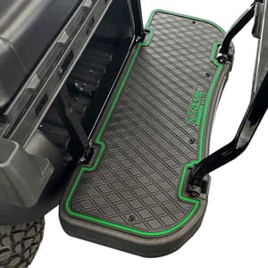 Xtreme Floor Mats for MadJax Genesis 250/300 Rear Seat Kits – Black/Lime Green