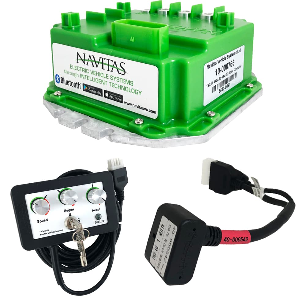 Club Car DS Navitas 600-Amp TSX3.0 Controller Kit with On-the-Fly Programmer