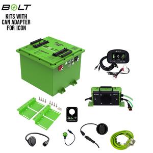 Bolt Energy Battery Kits with CAN Adapter for ICON (Years 2017-2023)