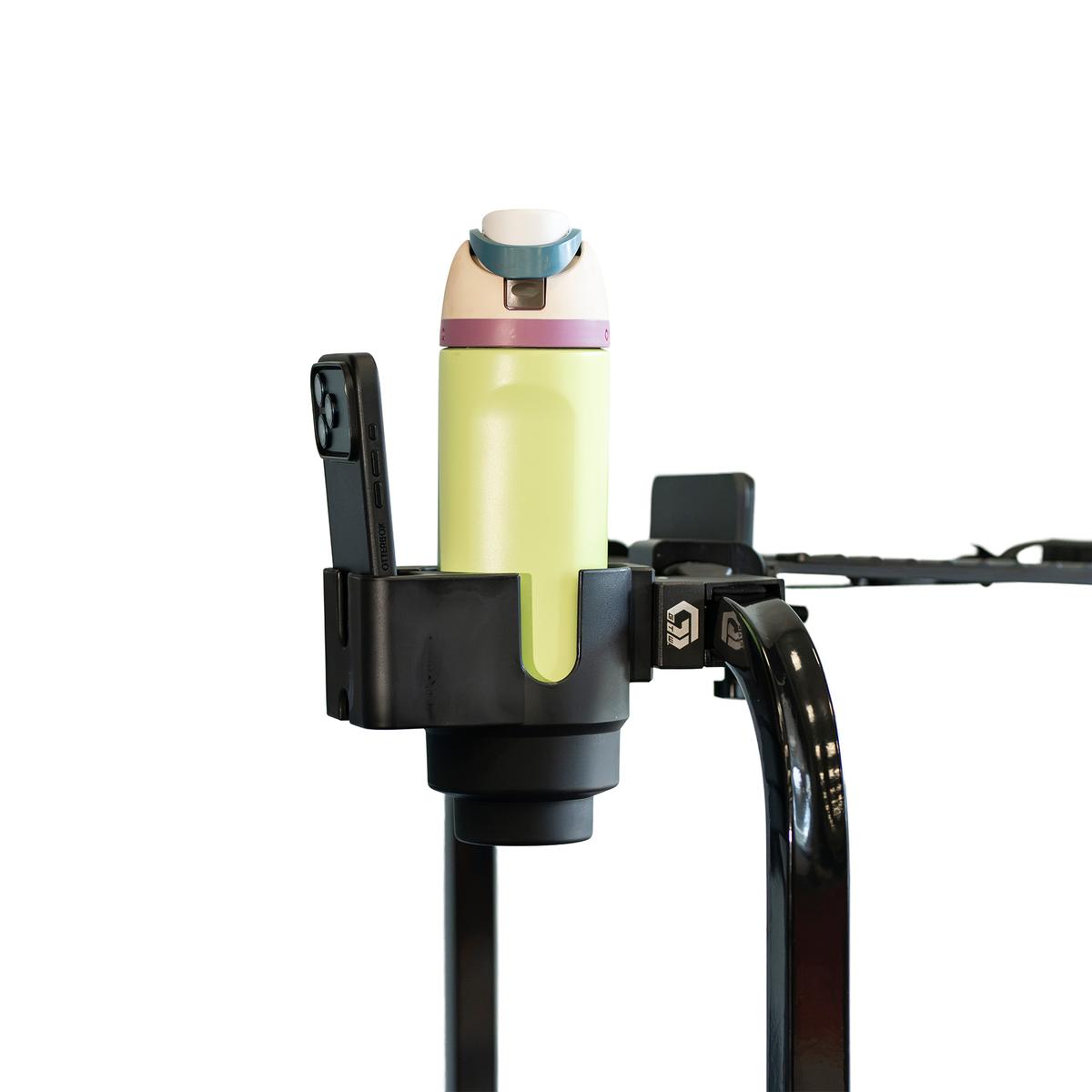GTW&reg; BaseClamp Mounting Clamp with Cup and Phone Holder (1 Inch)