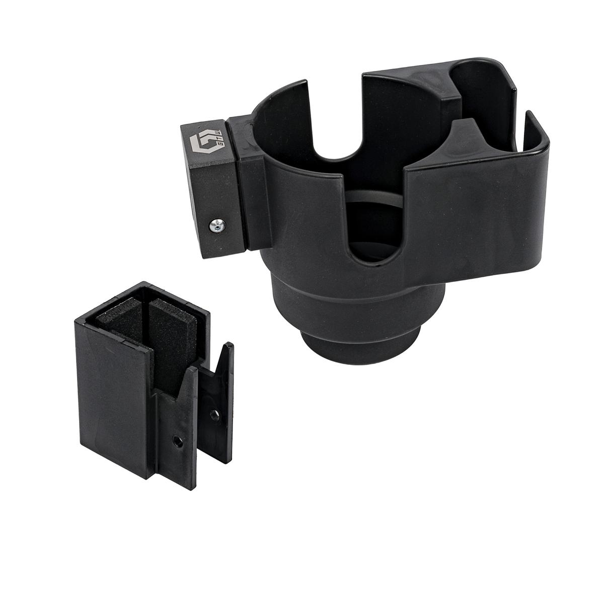 GTW&reg; BaseClamp Mounting Clamp with Cup and Phone Holder (1 Inch)