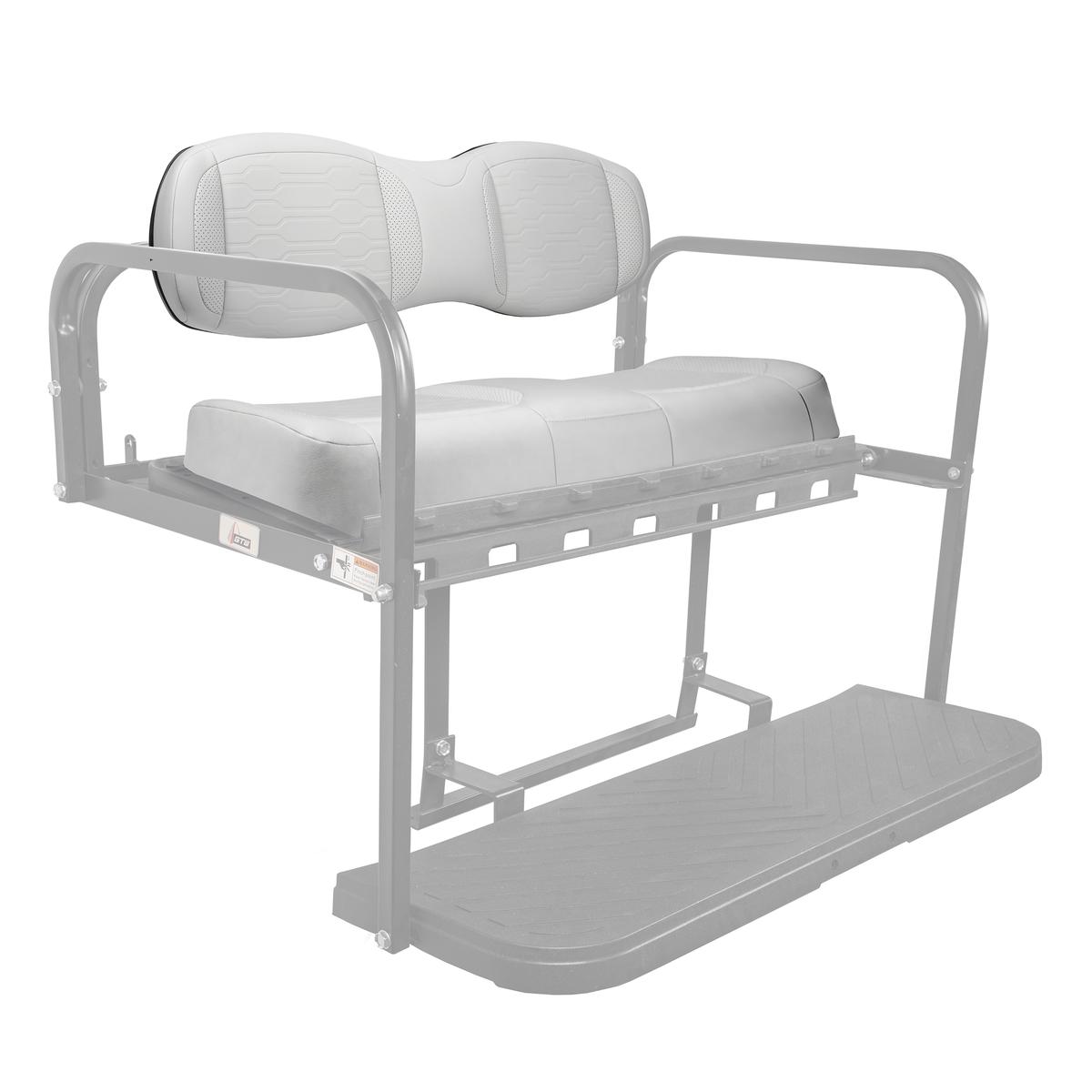 MadJax&reg; Fog Gray Aspen Rear Seat Cushions for Genesis 250/300 and Mach3