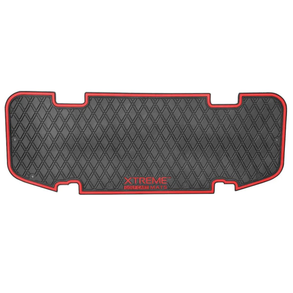 Xtreme Rear Floor Mat for DoubleTake Max5 & Max 6 Rear Seat Kit  - Black/Red