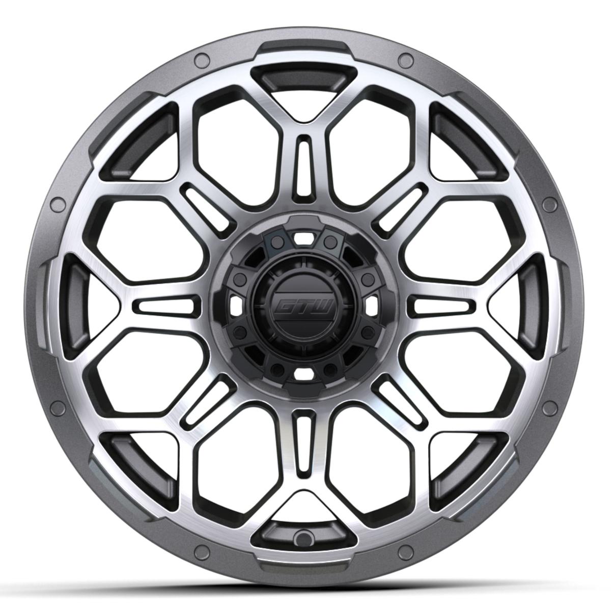 14&Prime; GTW&reg; Bravo Wheel (Matte Grey-Machined)