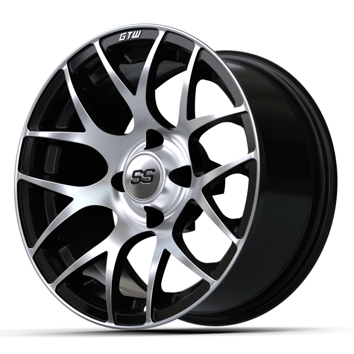 14&Prime; GTW&reg; Pursuit Black with Machined Accents Wheel