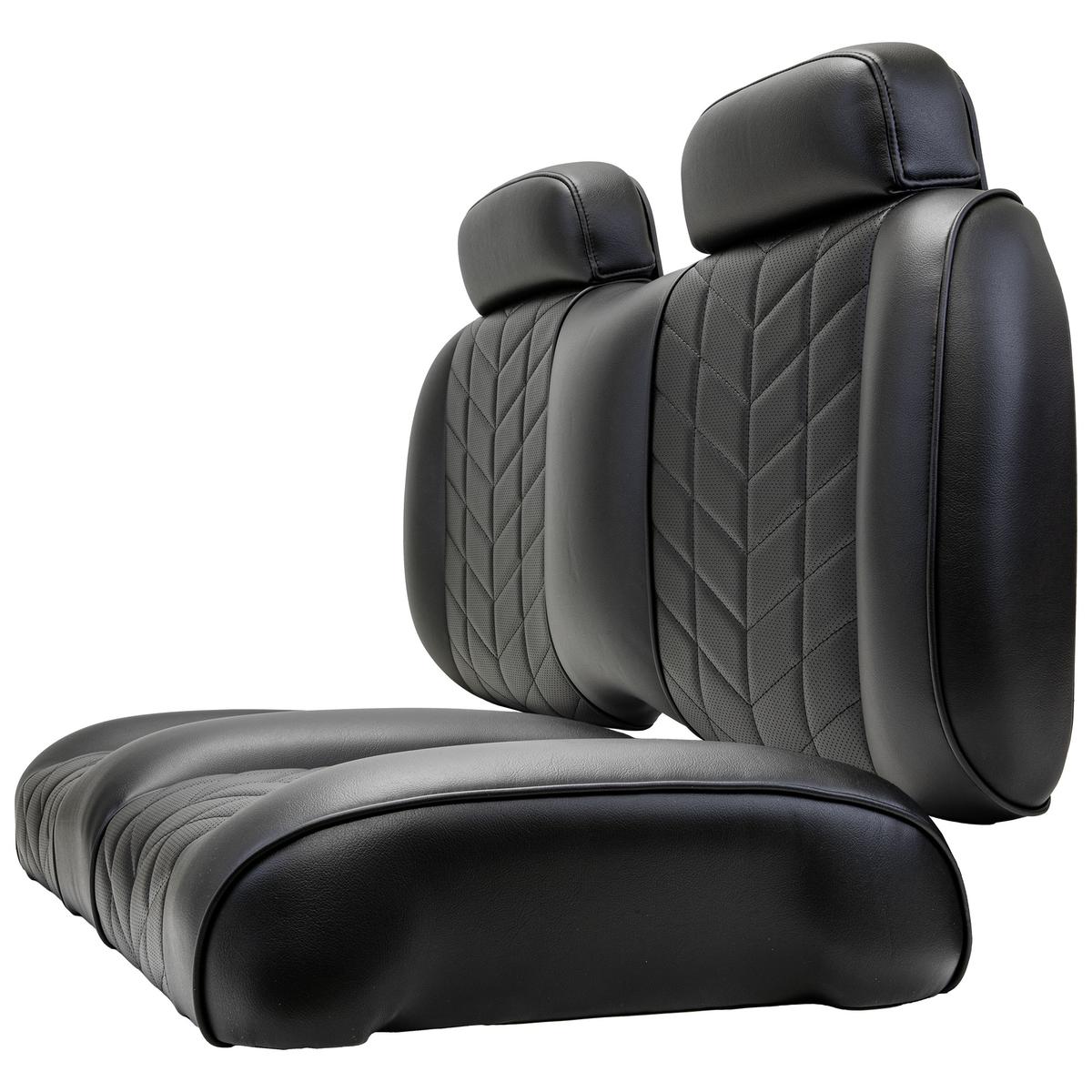 MadJax Aviator Club Car Precedent/Tempo Black Front Seat Cushions