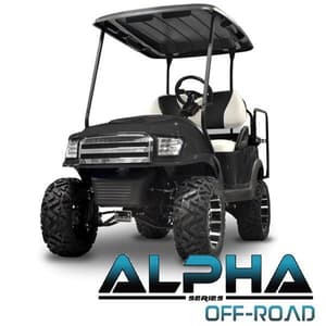 Club Car Precedent ALPHA Off-Road Front Cowl Kit in Black (Years 2004-Up)